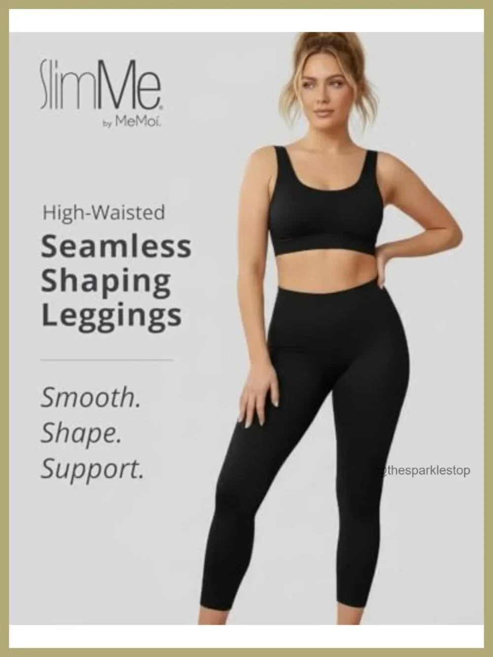 High Waisted Tummy Control Shapewear Leggings Butt Lift Thigh Slimmer